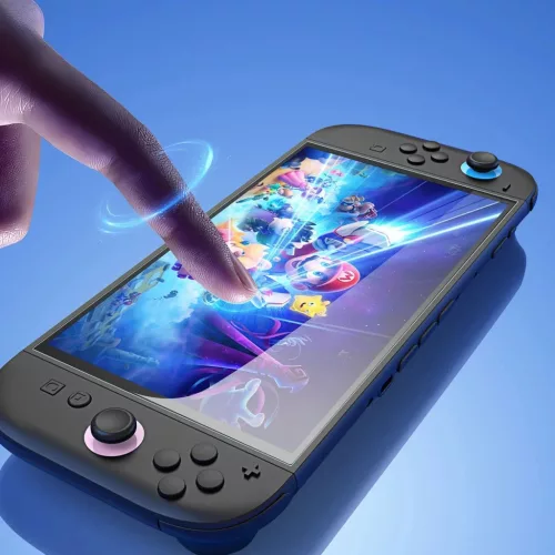  Nintendo Switch 2 Edzett üveg Dux Ducis HD üvegfólia szerelési ke-6971824156652 8 kép