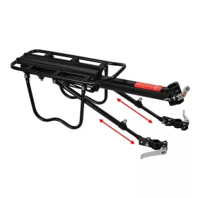 Rockbros Shelves kerékpáros csomagtartó - hátsó, nyeregcsőre sze-5907769391576 2 kép