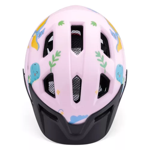 Wozinsky Gyerek MTB Kerékpáros Sisak Levehető Silddel XS – Rózsa-5907769381102 3 kép