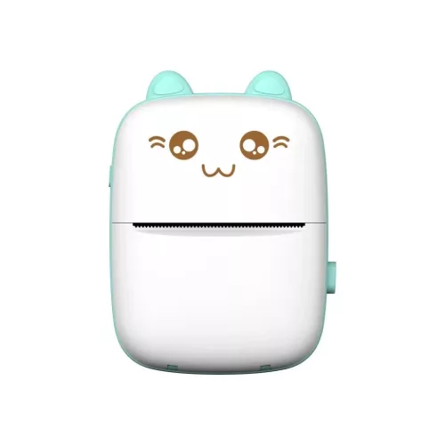 HURC9 mini macska hőnyomtató - kék rózsaszín Fun Print app-9145576279007 4 kép