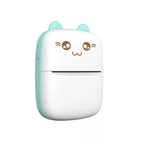 HURC9 mini macska hőnyomtató - kék rózsaszín Fun Print app-9145576279007 10 kép