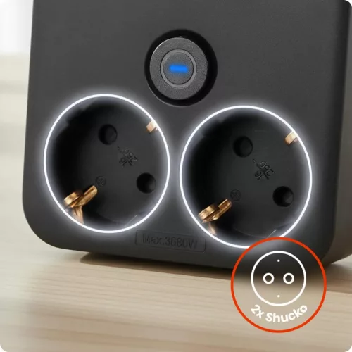 Huslog Power hálózati elosztó telefon tartóval HUS1055 USB-A, USB--5902983641469 6 kép