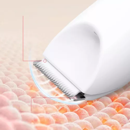 MAXGROOM M-9082 2 az 1-ben Női Test- és Arc Trimmer - Fehér-5907769388767 5 kép