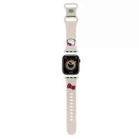 Hello Kitty Szilikon Kitty Fej szíj Apple Watch 38/40/41mm - bézs-3666339190293 1 kép