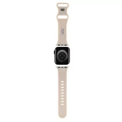 Hello Kitty Szilikon Kitty Fej szíj Apple Watch 38/40/41mm - bézs-3666339190293 2 kép