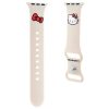 Hello Kitty Szilikon Kitty Fej szíj Apple Watch 38/40/41mm - bézs-3666339190293 3 kép