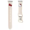 Hello Kitty Szilikon Kitty Fej szíj Apple Watch 38/40/41mm - bézs-3666339190293 3 kép