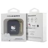 Hello Kitty Szilikon 3D Cica Fej tok AirPods 1/2 - fekete-3666339189631 3 kép