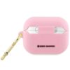 Hello Kitty Szilikon 3D Kitty Fej tok az AirPods Pro-hoz - rózsaszín-3666339189686 2 kép