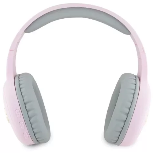 Hello Kitty Rózsaszín Metal Logo Bluetooth on-ear fejhallgató-3666339190491 3 kép
