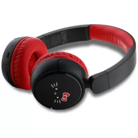 Hello Kitty Piros Face Logo Bluetooth On-Ear Fejhallgatók-3666339386436 2 kép