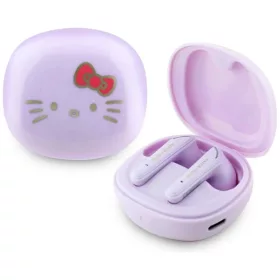  Hello Kitty Lila TWS Fülhallgató Fényes Kivitel