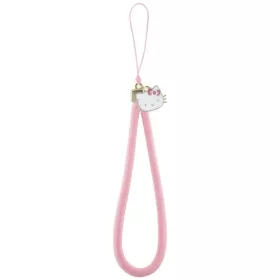    Hello Kitty Rózsaszín Nylon Zsinór Kitty Fej Telefon Medál