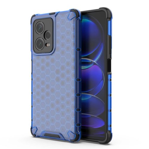Honeycomb tok Xiaomi Redmi Note 12 Pro+ páncélozott hibrid tok kék-9145576277744 18 kép