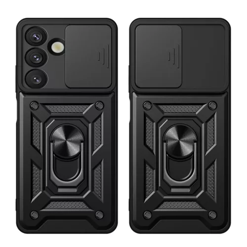  Samsung Galaxy S26 Ultra Fekete Hybrid Armor Camshield tok-5907769381454 4 kép