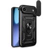  iPhone 17 Air Fekete Hybrid Armor Camshield tok