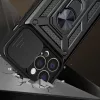Hybrid Armor Camshield tok iPhone 13 Pro kameravédővel fekete-9145576267974 2 kép