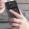 Hybrid Armor Camshield tok iPhone 13 Pro kameravédővel fekete-9145576267974 4 kép