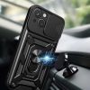 Hybrid Armor Camshield tok állvánnyal és kamerafedéllel iPhone 15--9145576280744 3 kép