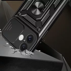 Hybrid Armor Camshield iPhone 16 Páncélos Tok Kamerafedéllel és Á-5907769365294 2 kép