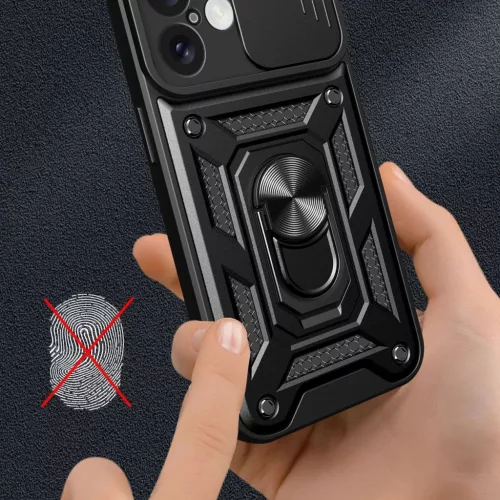Hybrid Armor Camshield iPhone 16 Páncélos Tok Kamerafedéllel és Á-5907769365294 5 kép
