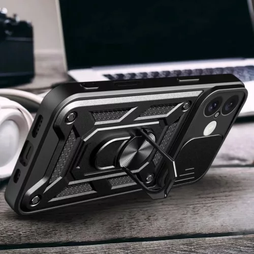 Hybrid Armor Camshield iPhone 16 Páncélos Tok Kamerafedéllel és Á-5907769365294 6 kép