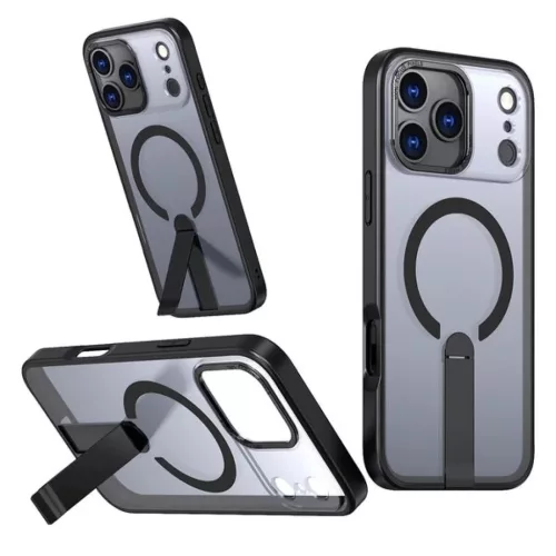  Samsung Galaxy S26 Ultra fekete Hybrid Armor X tok állvánnyal, MagS-5907769381409 5 kép