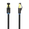 CAT8 SFTP RJ45 Ethernet Hálózati Kábel 40Gbps 1m Fekete-6922794742819 1 kép