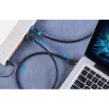 CAT8 SFTP RJ45 Ethernet Hálózati Kábel 40Gbps 1m Fekete-6922794742819 6 kép