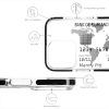 iPhone 11 átlátszó TPU tok Cinema Ticket mintával Alphajack- 3 kép
