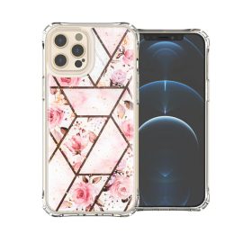   iPhone 12 Pro Max TPU szilikon tok geometriai mintával Alphajack (EPOXY-1)