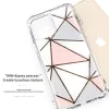 iPhone 12 Pro Max TPU szilikon tok geometriai mintával Alphajack (EPO- 8 kép