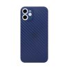 iPhone 13 Pro Max karbon mintás TPU tok kék színben-0000000032159 1 kép