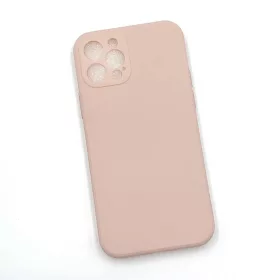 iPhone 13 Pro szilikon tok világos rózsaszín színben- 2 kép