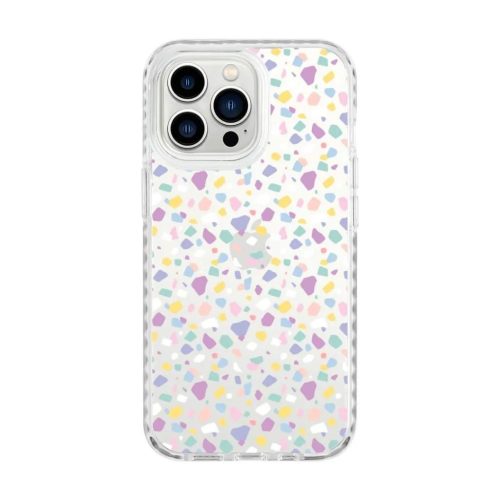 iPhone 13 átlátszó TPU tok Color Crystal mintával Alphajack- 1 kép
