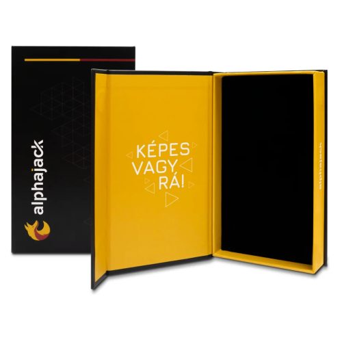 iPhone 13 átlátszó TPU tok Color Sticks mintával Alphajack- 3 kép