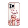 iPhone 13 átlátszó TPU tok Girl's Power mintával Alphajack- 3 kép