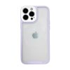 iPhone 13 mini átlátszó tok halványlila kerettel Alphajack- 1 kép