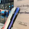 iPhone 13 mini TPU tok színes mintával Alphajack (C1) lila rózsasz�- 5 kép