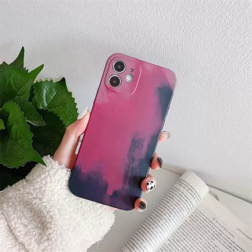 iPhone 13 mini TPU tok színes mintával Alphajack (C1) lila rózsasz�- 6 kép