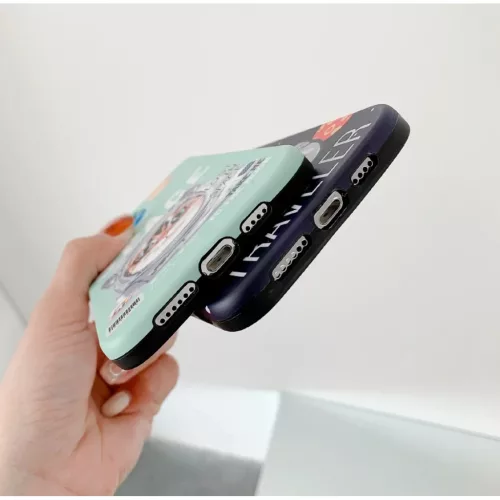 iPhone 13 Pro Cartoon Space TPU tok sötétkék Alphajack- 3 kép