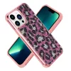 iPhone 13 Pro Diamond tok leopárd mintával rózsaszín színben Alph- 1 kép