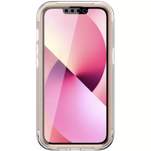 iPhone 13 Pro márvány mintás 360 fokos védelmet biztosító TPU to- 3 kép