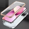 iPhone 13 Pro márvány mintás 360 fokos védelmet biztosító TPU to- 4 kép