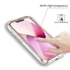 iPhone 13 Pro márvány mintás 360 fokos védelmet biztosító TPU to- 5 kép