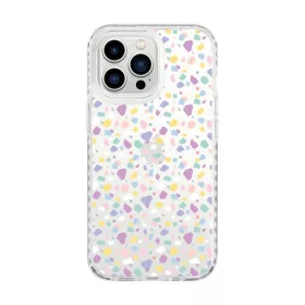   iPhone 13 Pro átlátszó TPU tok Color Crystal mintával Alphajack