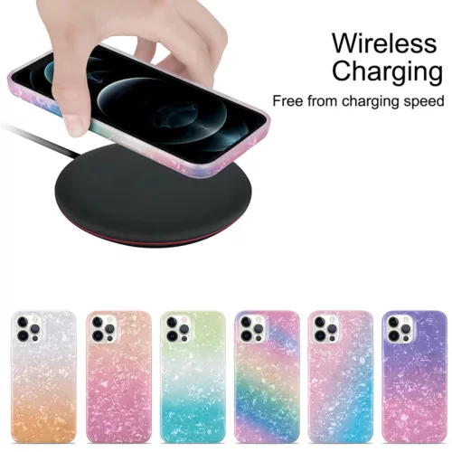 iPhone 13 Pro TPU tok színes mintával Alphajack (P2)  kék-rózsasz�- 5 kép
