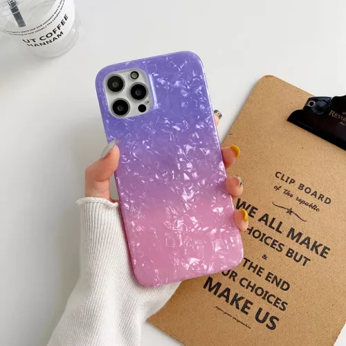 iPhone 13 Pro TPU tok színes mintával Alphajack (P3) lila-rózsaszí- 5 kép