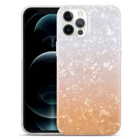   iPhone 13 Pro TPU tok színes mintával Alphajack (P6) narancssárga
