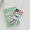 iPhone 13 Pro TPU tok ''I love travel'' mintával fehér Alphajack- 4 kép